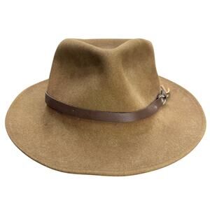 Dorfman Pacific Mens Size M Hat Vintage 100% Wool Safari Outback USA